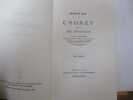 Histoire de Chorey et de ses Seigneurs de Ch. BIGARNE - Complet en 2 tomes.  Ch. BIGARNE