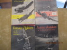 Aviation - Famous Bombers of the Second World War - 2 volumes Famous Fighters of the Second World War - 2 volumes, Soit 4 ouvrages. GREEN, William - ...