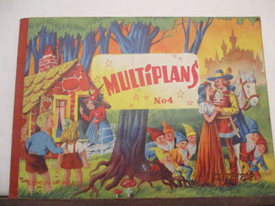 Multiplans N°4 / Hansel et Gretel - Blanche Neige.