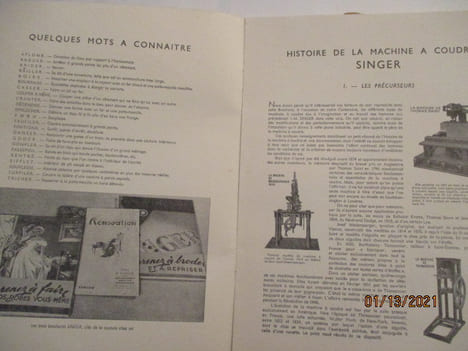 SINGER - 1851 - 1951 - 100 ans de service Singer - Offert par la Compagnie Singer à l'occasion de son Centenaire.. Compagnie SINGER - Illustrations de ...