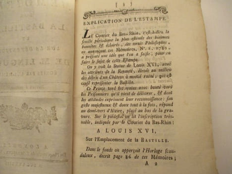 Révolution - Mémoires sur la Bastille et sur la détention de M. Linguet, écrits par lui-même (Simon-Nicolas Linguet ). Simon-Nicolas Linguet