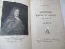 Généalogie - Fonctionnaires maritimes et coloniaux sous Louis XIV : Les Bégon. BEZARD, Yvonne