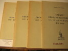 Généalogie - Carnet des familles nobles ou d'apparence en 1956, 1957, 1958 & 1959. VALYNSEELE, Joseph 