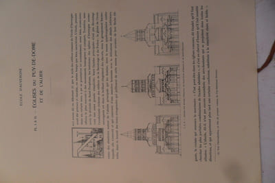 L'Architecture romane - Auvergne, Périgord, Guyenne , Saintonge & Angoumois par Georges GROMORT