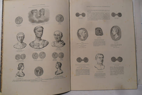Album de la vie de César - Recueil de dessins exécutés ou mis en ordre par Henry de MONTAUT, pour servir d'illustrations à l'histoire de césar et de ...