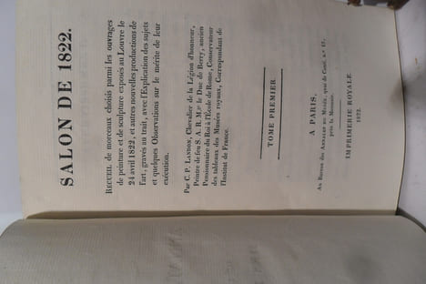 Annales du Musée et de l'Ecole Moderne des Beaux arts - Salons de 1819, 1822 & 1824 - SOIT 3 années complètes. . Annales du Musée et Ecole Moderne des ...