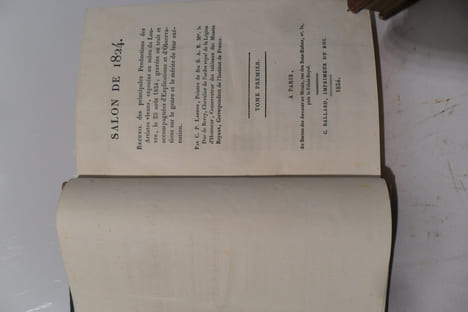 Annales du Musée et de l'Ecole Moderne des Beaux arts - Salons de 1819, 1822 & 1824 - SOIT 3 années complètes. . Annales du Musée et Ecole Moderne des ...