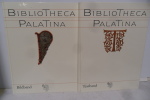 Bibliotheca Palatina - Katalogg zur ausstellung vom 8. juli bis 2. november 1986 Heiliggeistkirche Heidelberg - complet en 2 livres : I) Textband - II ...