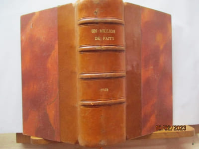 Un Million de faits - Aide-Mémoire Universel des sciences, des Arts & des Lettres