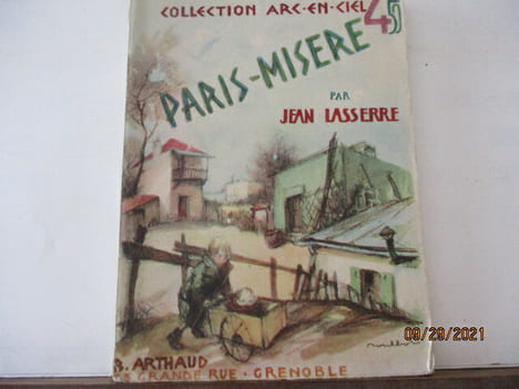 PARIS - MISERE. LASSERE, Jean - couverture de POULBOT
