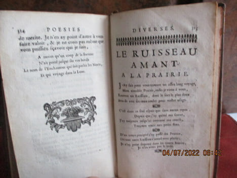 Poésies pastorales. Avec un traité sur la nature de l'églogue et une digression sur les Anciens et les Modernes. de Fontenelle ( Bernard Le Bovier de ...