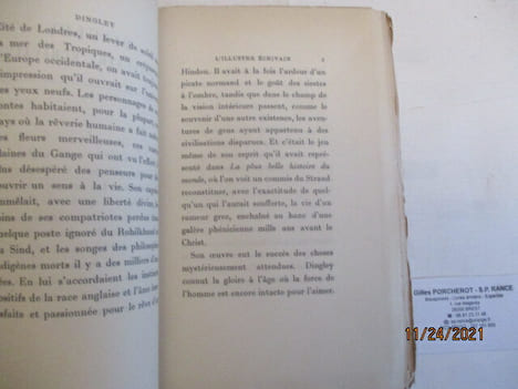 Dingley l'illustre écrivain - Prix Goncourt 1906. THARAUD Jean et Jérome