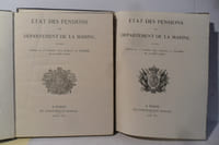 Marine - Etat des Pensions du Département de la Marine accordées depuis le Ier janvier 1829 , jusquau 31 décembre de la même année