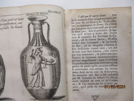 Voyage du Sieur Lucas fait par ordre du Roy dans la Grèce,  L'Asie mineure, La Macedoine et l'Afrique - T. II seul. - ComprendMémoire pour servir à ...