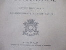 Etat des Communes à la fin du XIX è siècle, publié sous les auspices du Conseil Général - Boulogne - Notice historique et renseignements ...