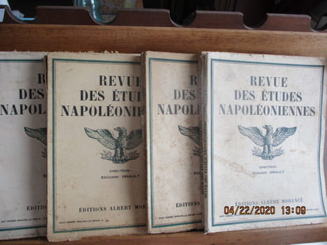 Revue des études napoléoniennes - -  XVIII° année - N° 82 Les Polonais à la Moskova -  Le Roi de Rome, ou le Rêve de l'Empereur (1810-1815) , ...