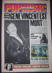 Magazine SUPERHEBDO n° 79 & 80 - 21 & 28 Octobre1971(Géne vincent)