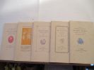 Curiosa - L'Ecrin secret du Bibliophile - 5 volumes - I)  Le Livre de volupté (Bah-Nameh) - II) Les confessions d'un perverti - A la Feuille de Rose, ...