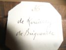 Armoiries de la famille de Briqueville - de Ker...... (Normandie). 
