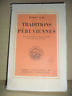 Traditions péruviennes de Ricardo PALMA . Ricardo PALMA - Traduction française par Mathilde Pomès - Préface de Clemente Palma