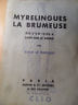 Myrelingues la brumeuse : Ou l'an 1536 à Lion sur le Rosne . Claude Le Marguet