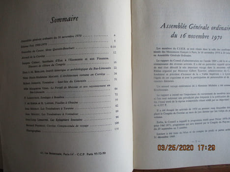 Corrèze - Centre International d'Etudes Romanes - Intéret historique et archéologique du Bas-limousin - Ventadour - Le portail de Moissac - Beaulieu - ...