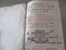 Generalis Dictionarii latino-gallici epitome: in quae geographiam, historiam, mythologiam, scripturam sacram, theologiam, philosophiam, voces cuilibet ...
