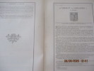 Armorial Général ou Registre de la Noblesse de France, Registre Septième complémentaire - 25 ème livraisonSommaire:  Fleury - Foras - Forbin - ...