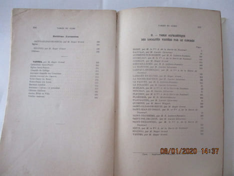 Guide Archéologique du congrès de Brest-Vannes 1914 de E. lefevre-pontalis, A. de La Barre de Nanteuil, R. Grand, I .Lecureux, R. Michel dansac et H. ...