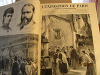 L'Exposition de Paris (1878), Rédigée par A. Bitard,  avec la collaboration d'écrivains spéciaux. Edition enrichie de vues, de scènes, de reproductions d'objets d'art, de machines, de dessins et gravures par les meilleurs artistes.