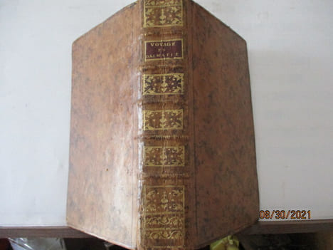 Voyage en Dalmatie. Traduit de l' Italien - Avec figures,  de l'Abbé Fortis. . FORTIS Abbé - lberto Fortis (né Giovanni Battista Fortis) - Padoue, 10 ...