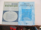 Revue historique - N° 508 à 640 - Soit 132 Nuyméros - Histoire - voyage - Géographie - littérature. H. DUBOIS -  E. BARNAVI - A. CORVOL -MOUGEL  - X. ...