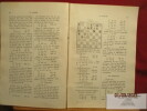 Jeu d'Echecs - Les prix de beauté aux échec, Anthologie de parties d'échecs ayant obtenu des prix de beauté des orignes à nos Jours 1951, de François ...