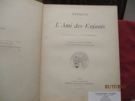L'Ami des enfants de Berquin - illustratios de H. Gerbault. Berquin - illustratios de H. Gerbault