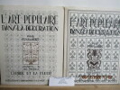 Bretagne - L'Art Populaire dans la décoration - 2 volumes - Album I - L'Inspiration Bretonne (195 motifs)- Album II) - L'Arbre et la Fleur (160 ...