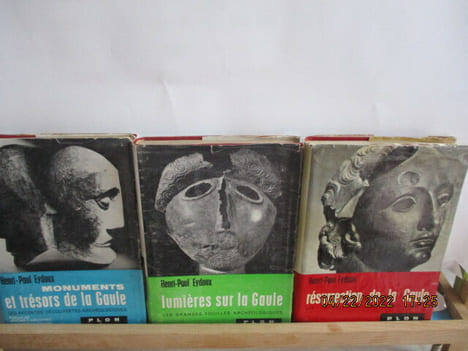 La Gaule - 3 Volumes - Monuments et trésors - Lumières - Résurrection de la Gaule -  -I)  Monuments et trésors de la Gaule, les récentes découvertes ...