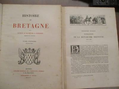 Histoire de Bretagne de Arthur Le Moïne de La Borderie,