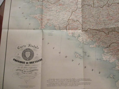 Histoire de Bretagne de Arthur Le Moïne de La Borderie,. Arthur Le Moïne de La Borderie - Barthélémy Pocquet du Haut-Jussé