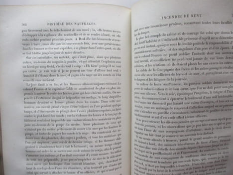 Histoire des naufrages, délaissements de matelots, hivernages, incendies de navires et autres désastres de mer, d'après M. Eyriès - nouvelle édition ...