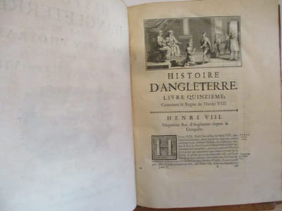 Histoire d'angleterre -TV, contenant le règne de Henri VIII