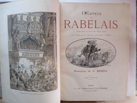 Oeuvres de François Rabelais, Oeuvres (.). Édition conforme aux derniers textes revus par l'auteur - Une notice et un glossaire par Pierre Jannet - ...