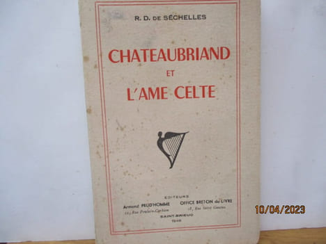 Bretagne - Le cinquantenaire des funérailles de Chateaubriand et à Combour les 7 et 8 Aout 1898 --- Lucile et René de Chateaubriand, Chez leurs ...