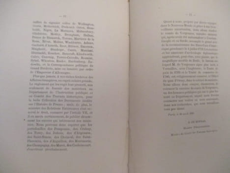 Deux Ministres Plénipotentiaires - Deux chanceliers d'Empire - Etude diplomatique, Mémoires du Marquis d'Eyrages, le concordat, par Mgr de Meneval, ...