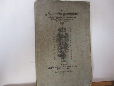 Nouvelles récréations et joyeux devis, de Bonaventure des Périers. Bonaventure des PERIERS, (valet de Chambre de la Royne de Navarre, 1510-1544)