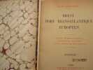 Bretagne - Brest, Port transatlantique européen - Projet de réorganisation des services maritimes et des chemins de fer français, de  CASIMIR-PERIER. ...