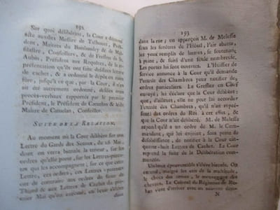 Suite du Précis historique des Evénements de BRETAGNE - Dédié à M. BERTRAND, Intendant de cette province (Seconde Partie), par du COUEDIC