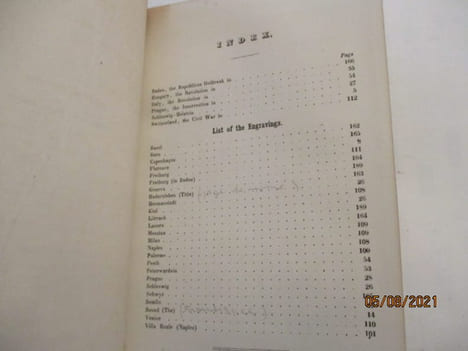 Révolutions en Europe - The Theatre of War and Revolution -The Cities of Europe and theatre of war and revolution, in views, maps and plans with ...