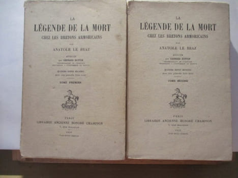 La légende de la mort en Basse chez les Bretons Armoricains, d'Anatole Le Braz . Anatole Le Braz  (Anatole Jean François Marie Lebras,  Duault , 2 ...