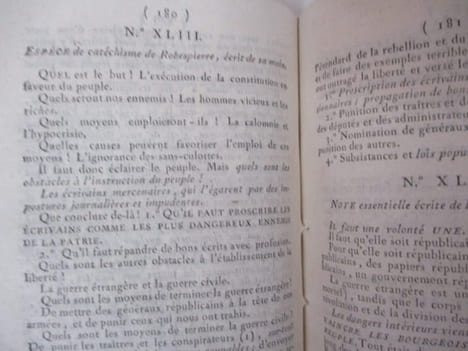 Rapport fait au nom de la Commission chargée de l'examen des Papiers trouvés chez Robespierre et ses Complices - Dans la séance du 16 Nivôse, An III ...