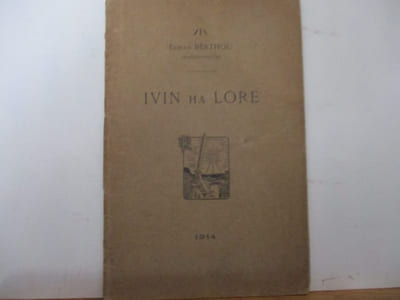 Ivin ha lore de Kaledvoulch (Erwan Berthou) - Bretagne